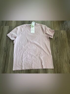 Manuel ritz Pink stretch cotton jersey t-shirt